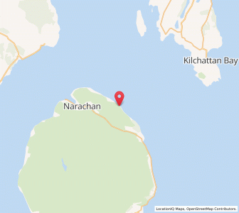 Map of Lochranza, ScotlandScotland