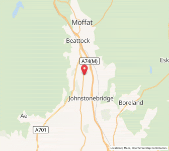 Map of Lochwood Mains, ScotlandScotland