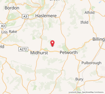 Map of Lodsworth, EnglandEngland