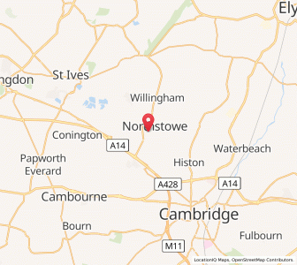 Map of Long Stanton, EnglandEngland