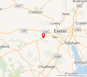 Map of Longdown, EnglandEngland