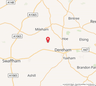 Map of Longham, EnglandEngland