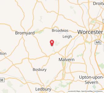 Map of Longley Green, EnglandEngland