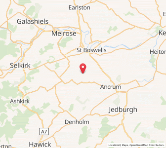Map of Longnewton, ScotlandScotland
