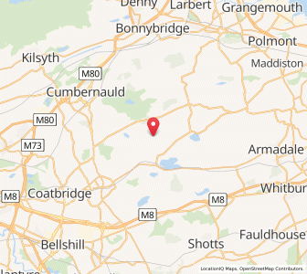Map of Longriggend, ScotlandScotland