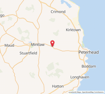 Map of Longside, ScotlandScotland