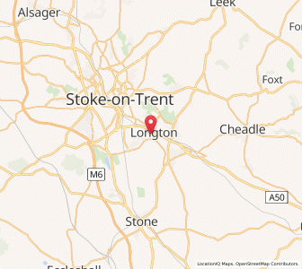 Map of Longton, EnglandEngland