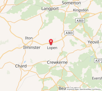 Map of Lopenhead, EnglandEngland