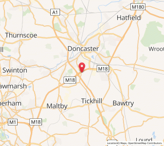 Map of Loversall, EnglandEngland