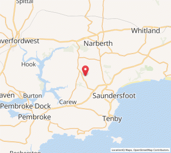 Map of Loveston, WalesWales