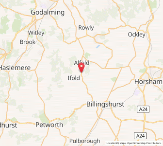 Map of Loxwood, EnglandEngland