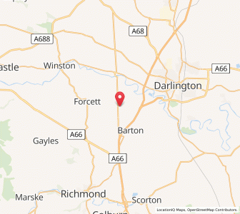 Map of Lucy Cross, EnglandEngland