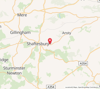 Map of Ludwell, EnglandEngland