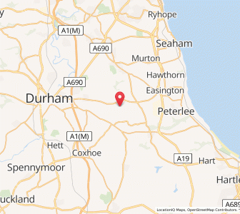 Map of Ludworth, EnglandEngland
