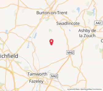 Map of Lullington, EnglandEngland