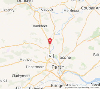 Map of Luncarty, ScotlandScotland
