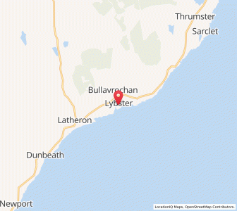 Map of Lybster, ScotlandScotland