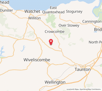Map of Lydeard Saint Lawrence, EnglandEngland