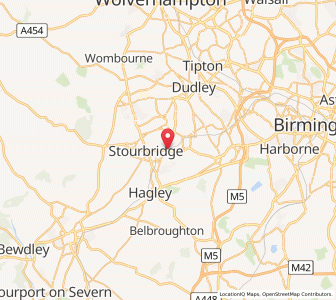 Map of Lye, EnglandEngland