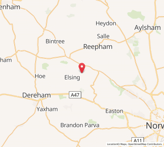 Map of Lyng, EnglandEngland