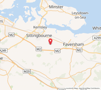 Map of Lynsted, EnglandEngland