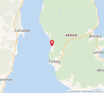 Map of Machrie, ScotlandScotland