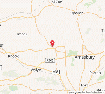 Map of Maddington, EnglandEngland