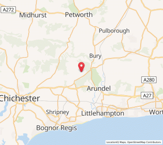 Map of Madehurst, EnglandEngland
