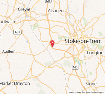 Map of Madeley Heath, EnglandEngland