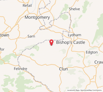 Map of Mainstone, EnglandEngland
