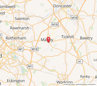 Map of Maltby, EnglandEngland