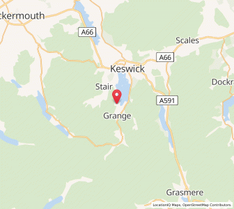 Map of Manesty, EnglandEngland