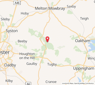 Map of Marefield, EnglandEngland