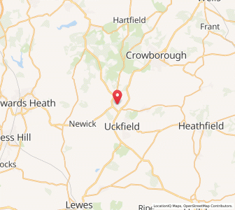 Map of Maresfield, EnglandEngland