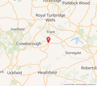 Map of Mark Cross, EnglandEngland