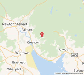 Map of Mark, ScotlandScotland