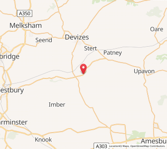 Map of Market Lavington, EnglandEngland