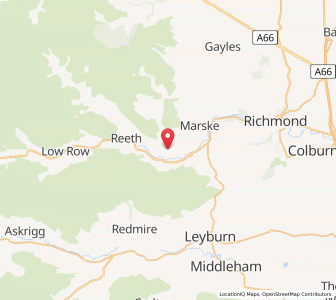 Map of Marrick, EnglandEngland
