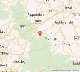 Map of Marsden, EnglandEngland