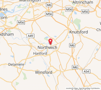 Map of Marston, EnglandEngland