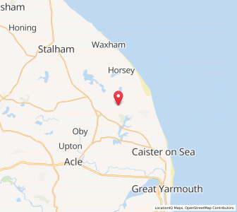 Map of Martham, EnglandEngland