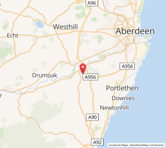 Map of Maryculter, ScotlandScotland