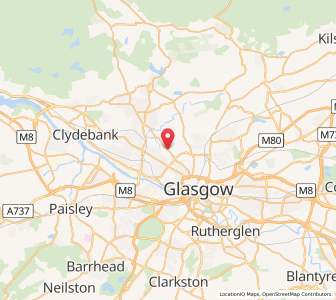 Map of Maryhill, ScotlandScotland