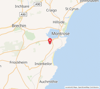 Map of Maryton, ScotlandScotland