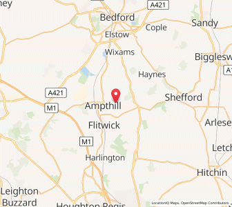 Map of Maulden, EnglandEngland
