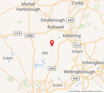 Map of Mawsley, EnglandEngland