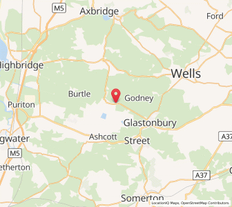 Map of Meare, EnglandEngland