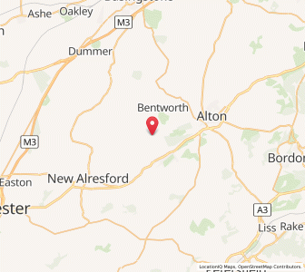 Map of Medstead, EnglandEngland