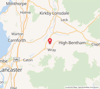 Map of Melling, EnglandEngland
