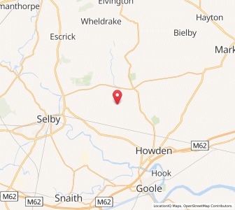 Map of Menthorpe, EnglandEngland